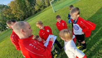 1. Spieltag der LSV F-Jugend beim 2. Kinderfestival Funino auf eigenem Rasen